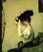 Edmund Charles Tarbell Preparing for the Matinee, china oil painting reproduction